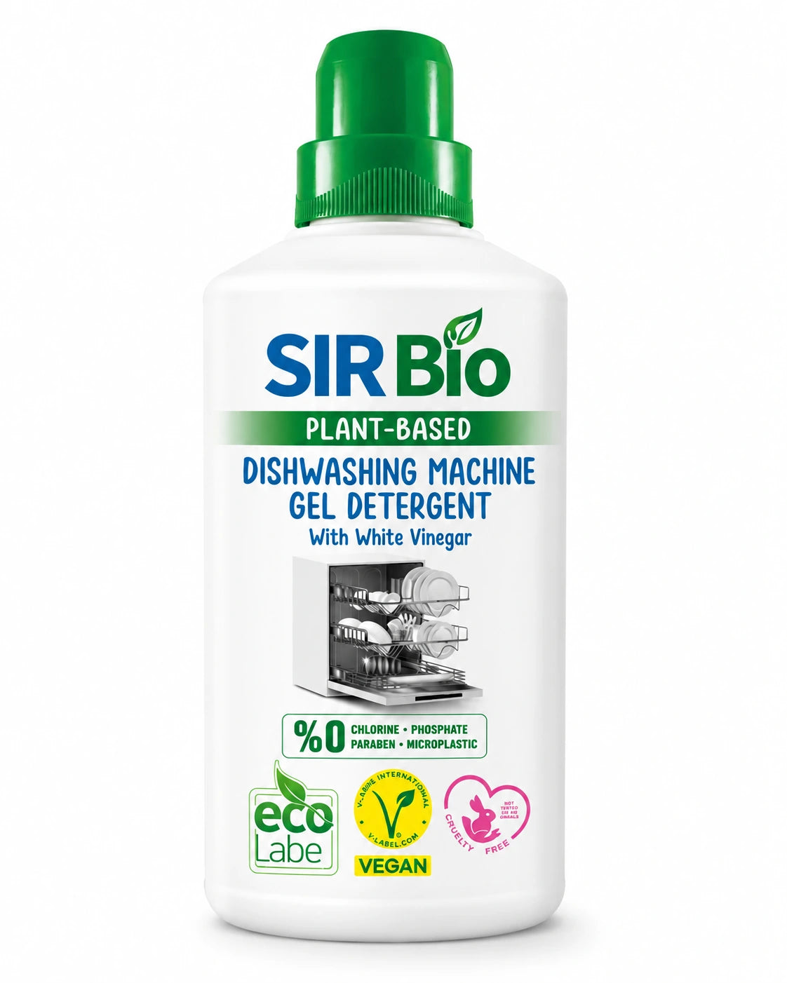 SIR Bio Plant-Based Dishwashing Liquid with Aloe Vera – 1L